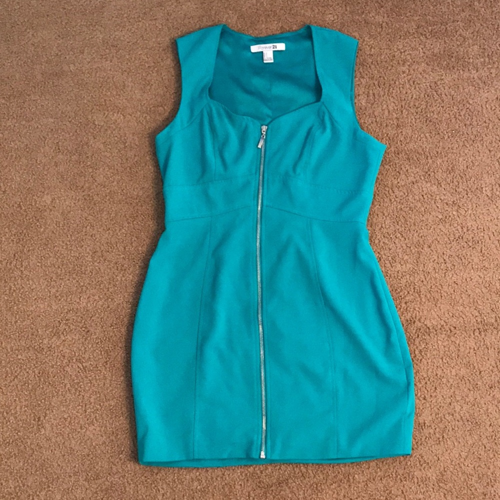 LIKE NEW Teal Dress